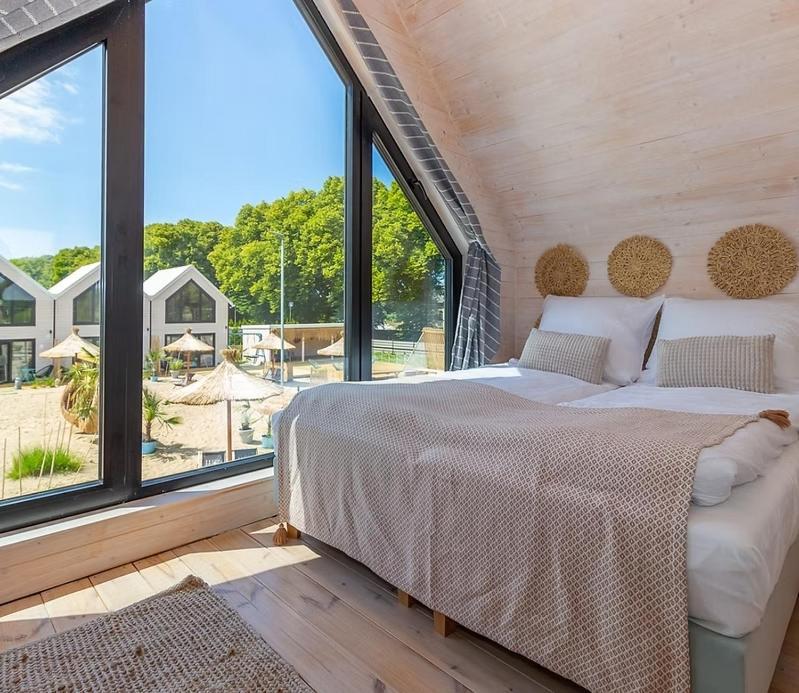 Lulu Holiday Resort Domki Z Podgrzewanym Basenem Mielno  Buitenkant foto