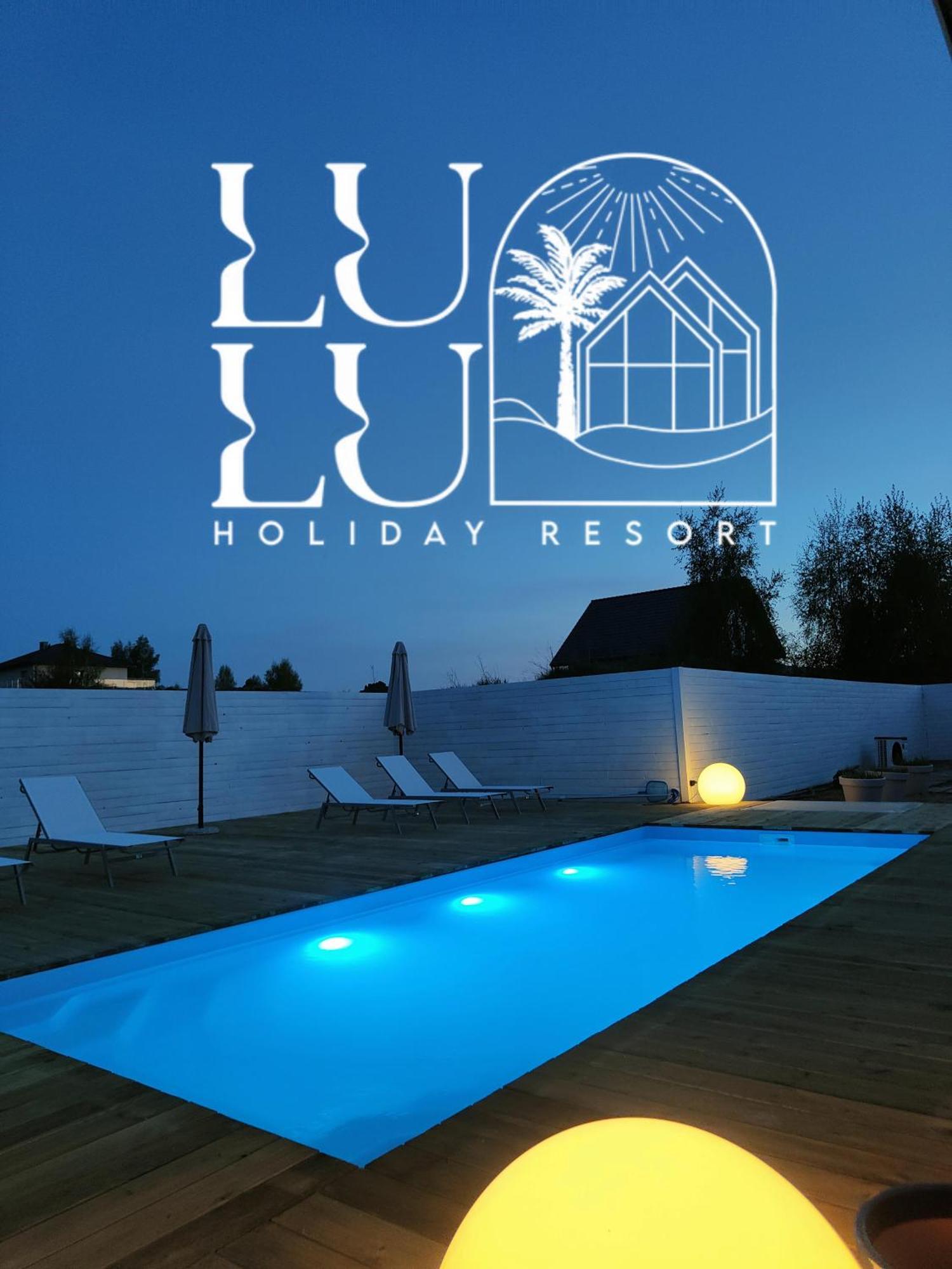 Lulu Holiday Resort Domki Z Podgrzewanym Basenem Mielno  Buitenkant foto